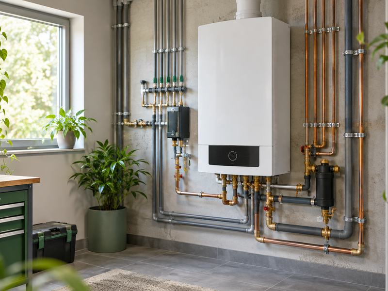 Chaudière et chauffage installés par YDM Habitat Confort