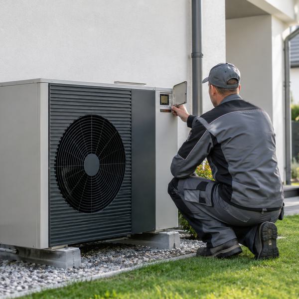 PAC air/eau 11 kW — maison, Poissy